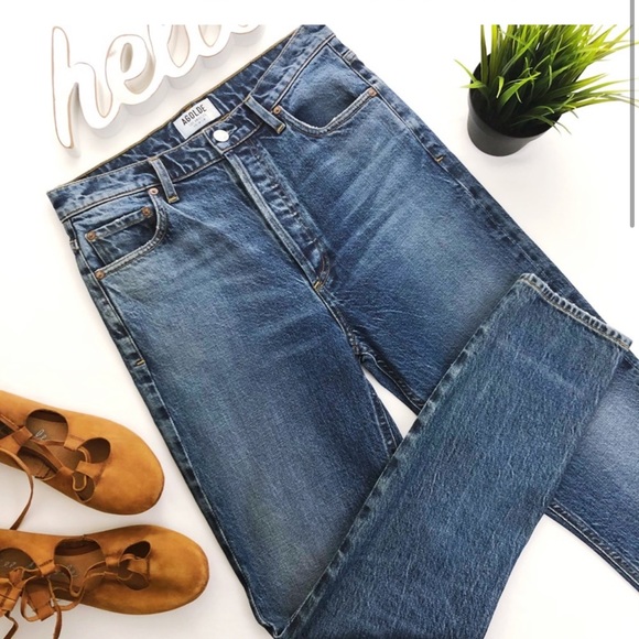 AGOLDE Nico High Rise Slim Fit Jean 27 - Picture 2 of 3